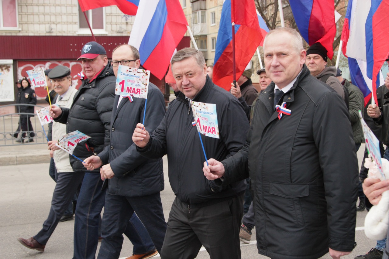 В Северске состоялось шествие, посвящённое Празднику Весны и Труда |  Администрация ЗАТО Северск